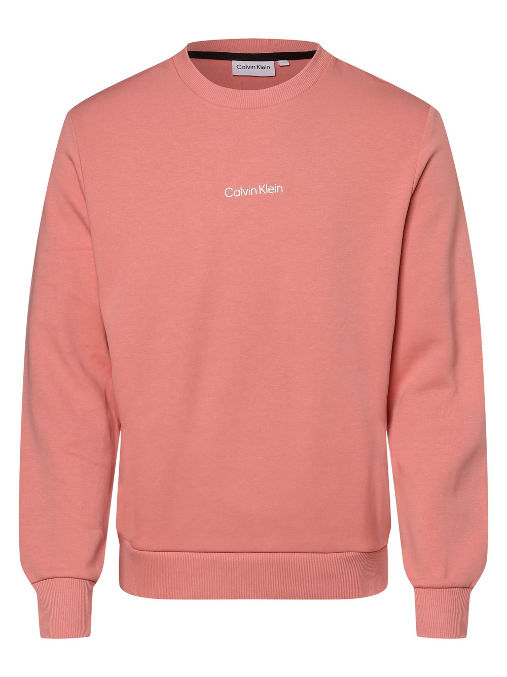 Calvin Klein - Męska bluza nierozpinana, różowy