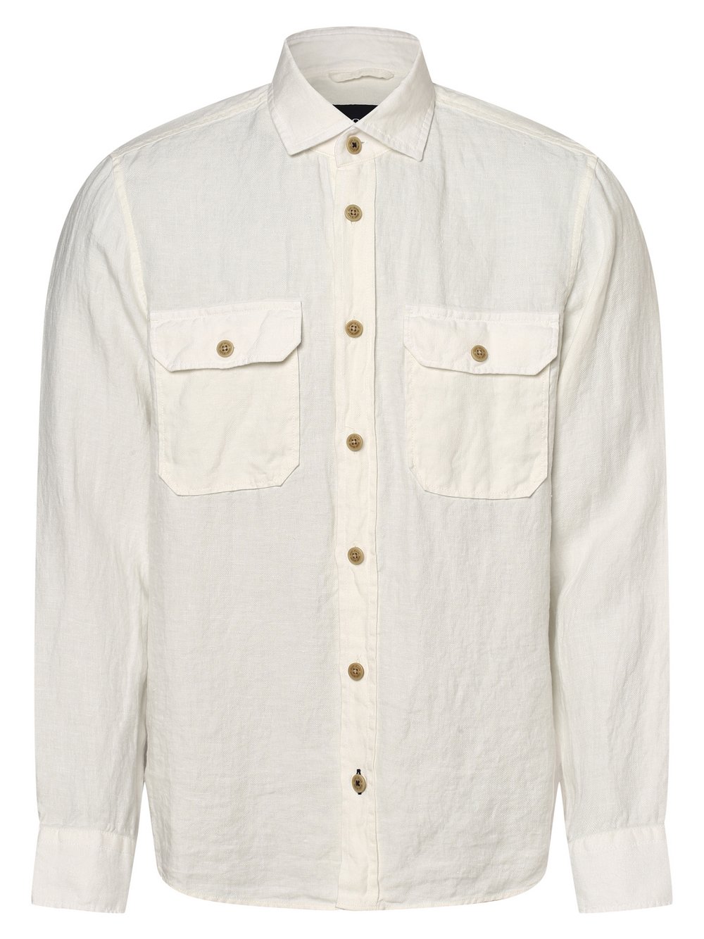 Joop - Męska koszula lniana – Huug, biały