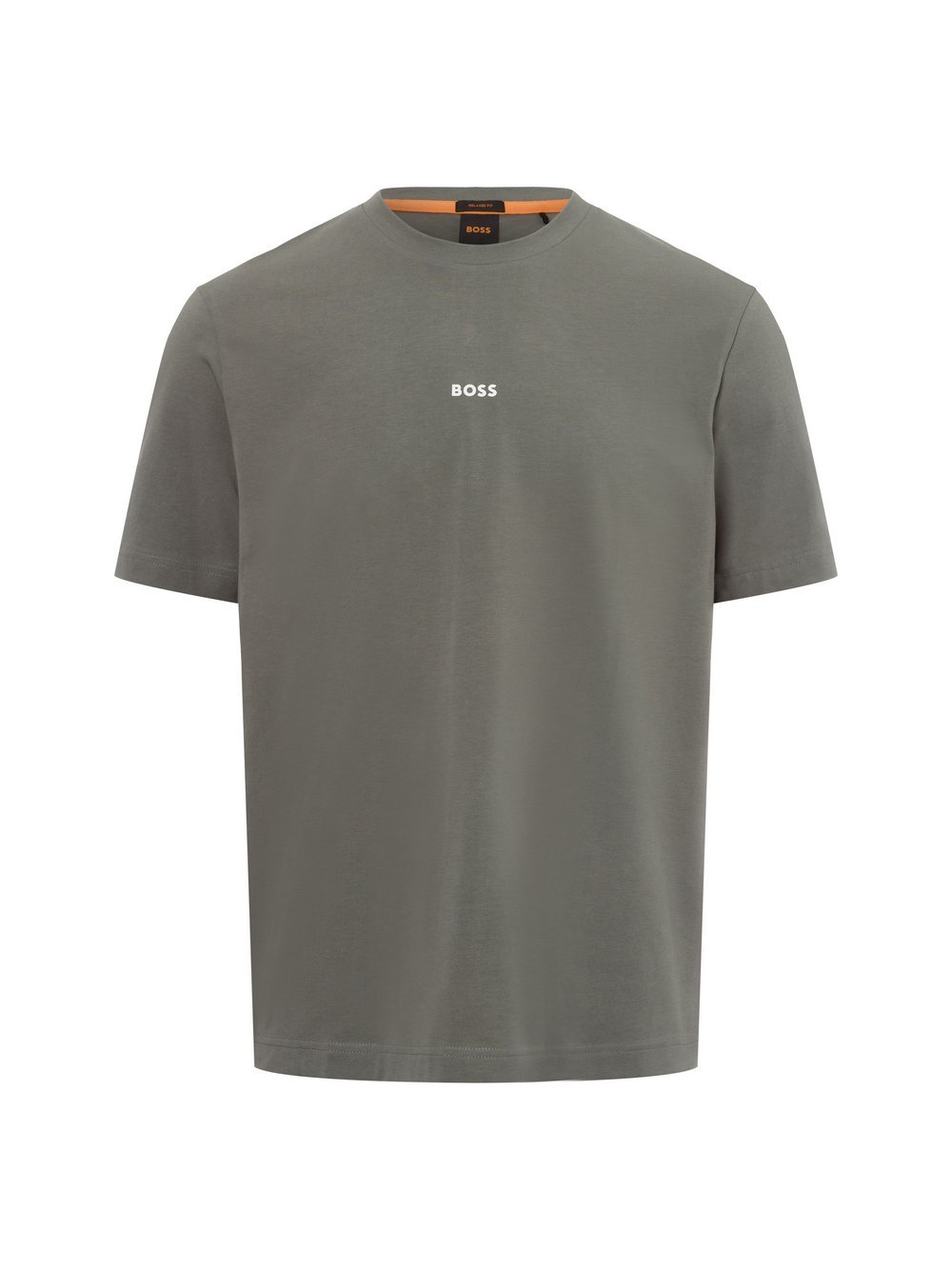 BOSS Orange T-Shirt Herren Baumwolle grau, L