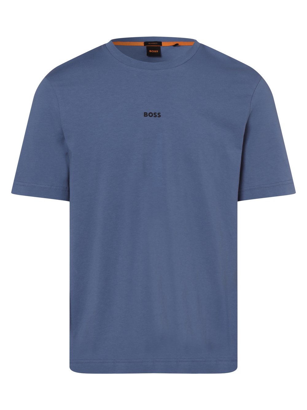 BOSS Orange - T-shirt męski – TChup, niebieski