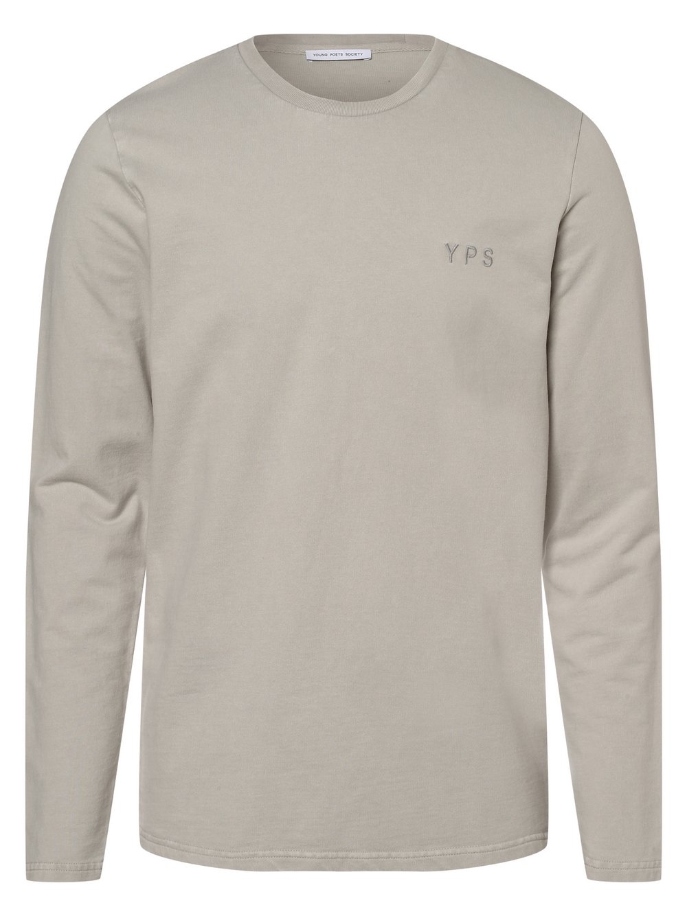 YPS - Męska bluza nierozpinana – Lio, beżowy|szary