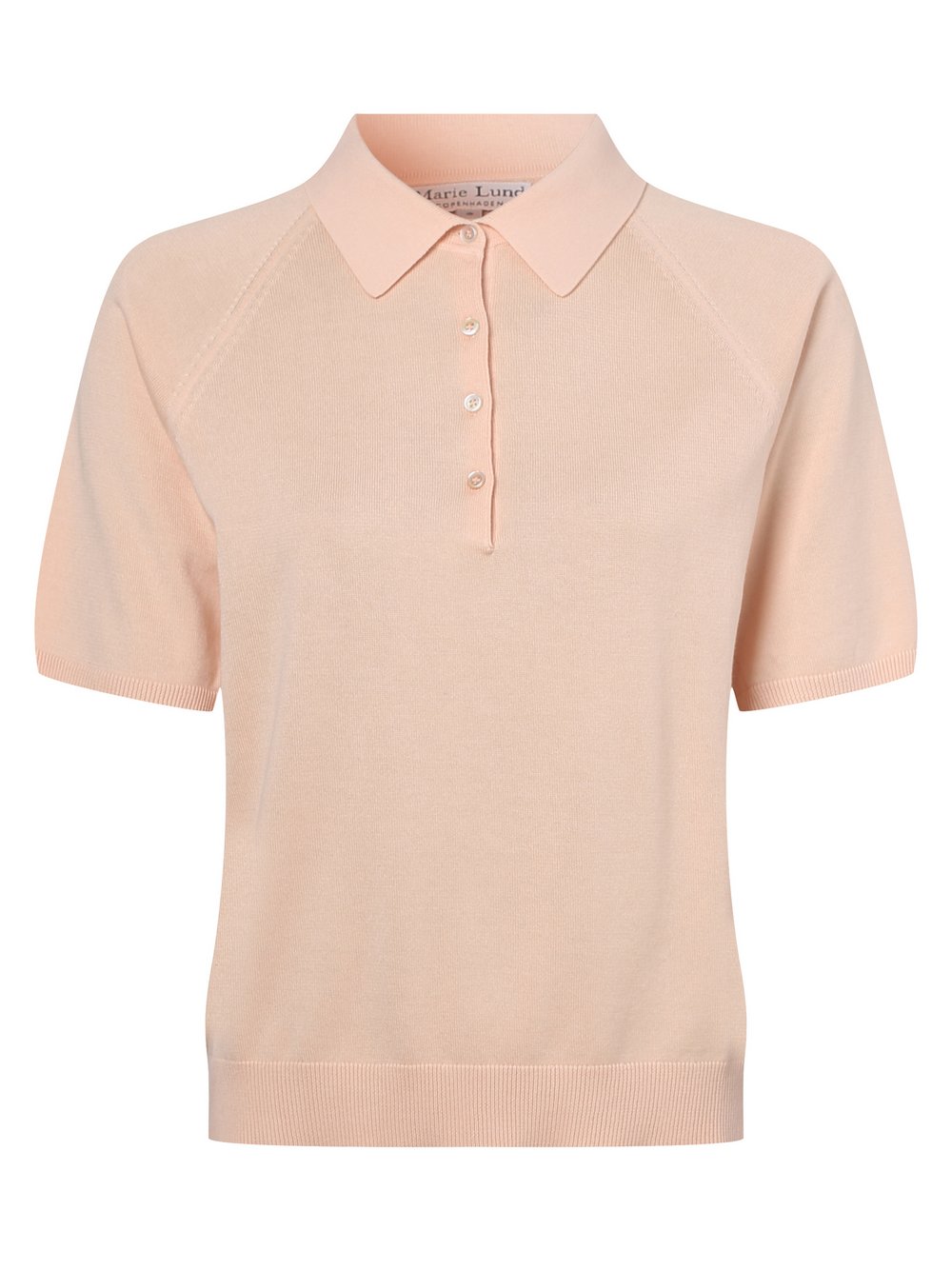 Marie Lund - Damska koszulka polo, pomarańczowy|różowy