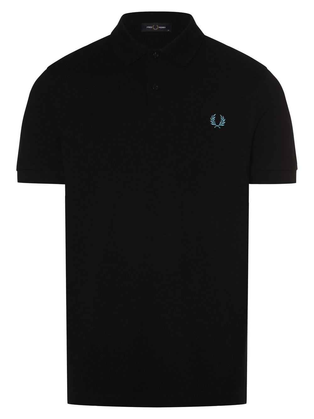 Fred Perry Poloshirt Herren Baumwolle schwarz, L