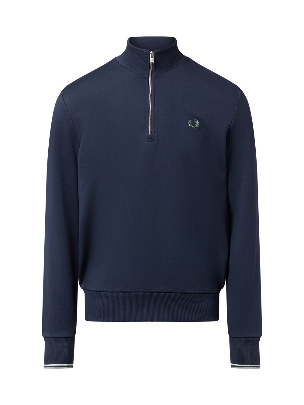 Fred Perry Sweatshirt Herren Baumwolle blau, XXL