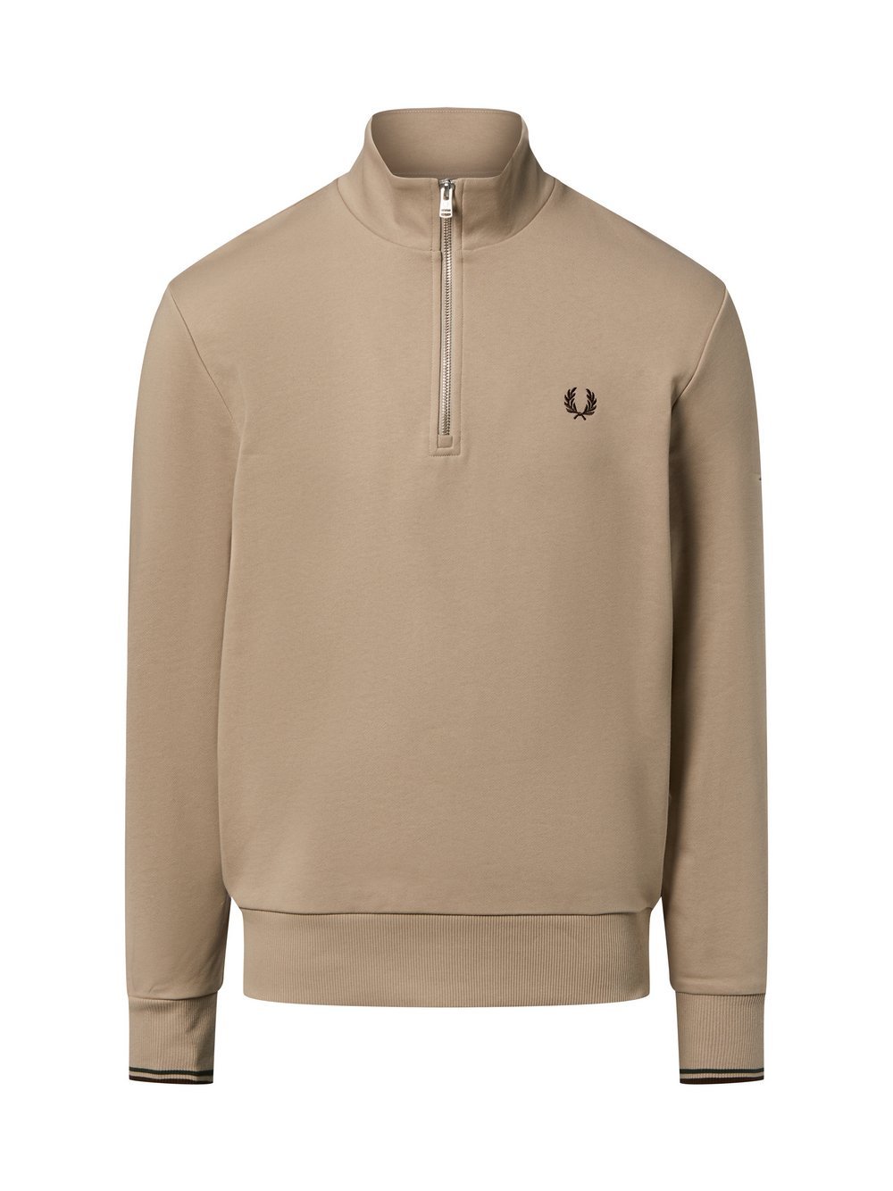 Thumbnail - Fred Perry Sweatshirt Herren Baumwolle beige, XXL