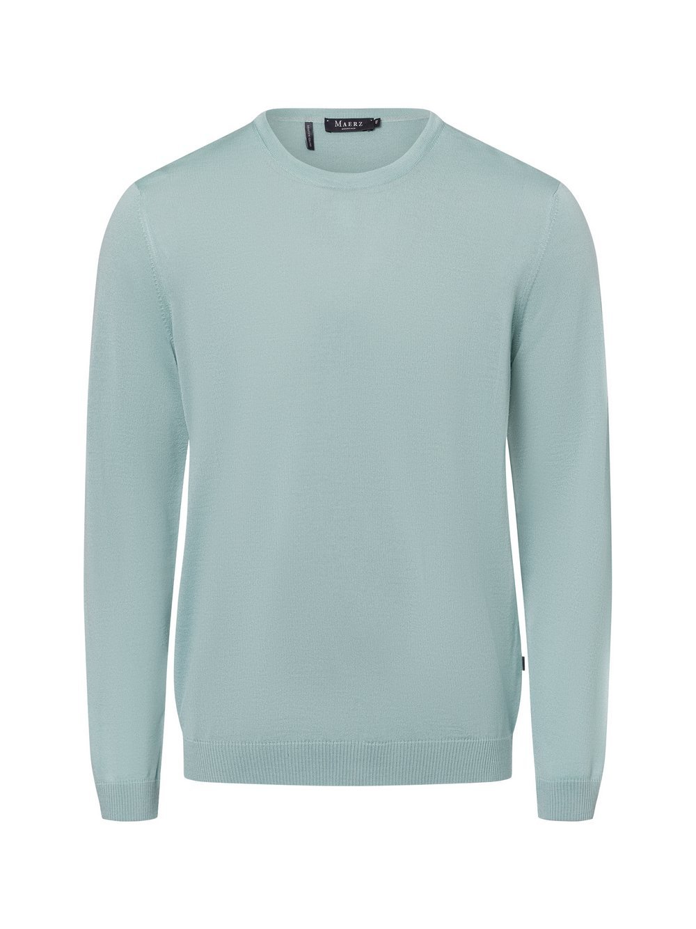 MAERZ Summer Merino Pullover Herren grün, 48