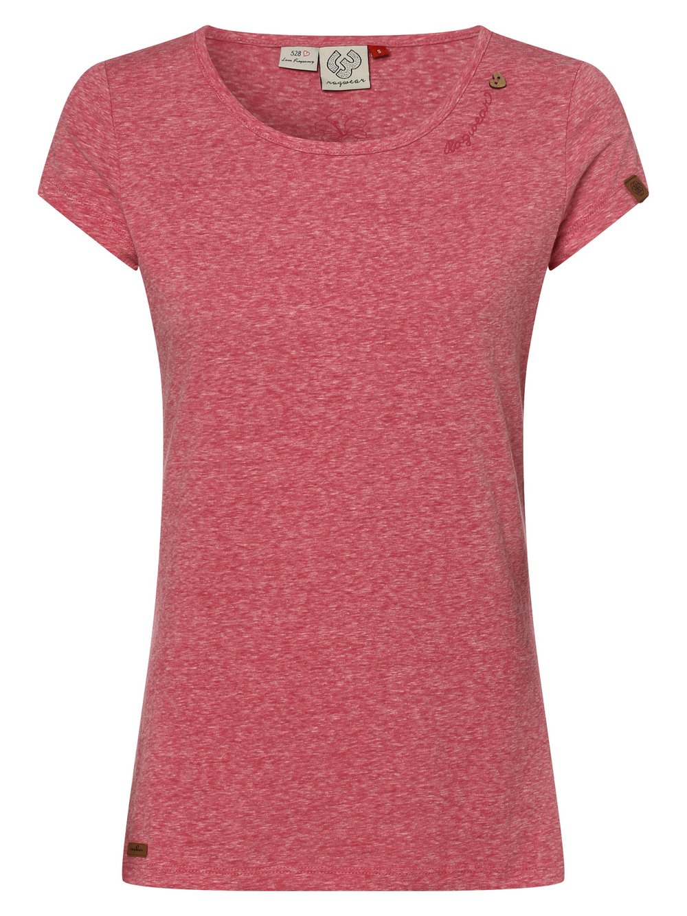 Ragwear - T-shirt damski – Mint, wyrazisty róż