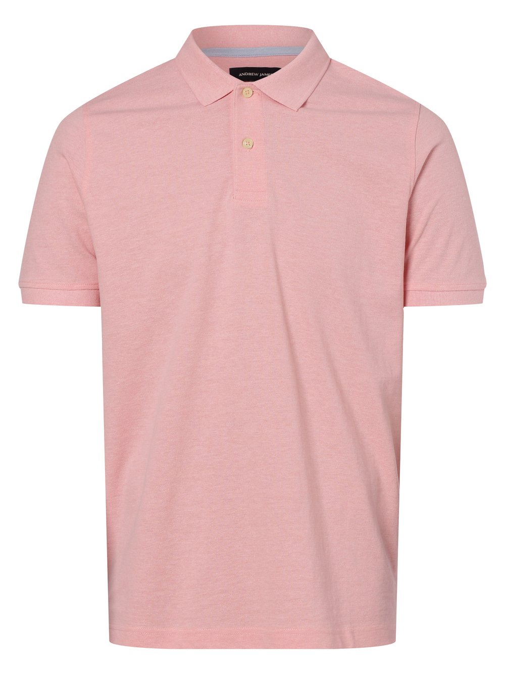 Andrew James - Męska koszulka polo, różowy