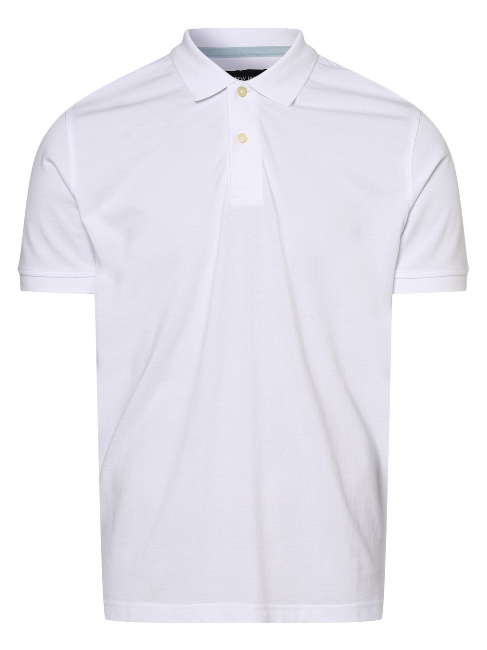 Andrew James - Męska koszulka polo, biały