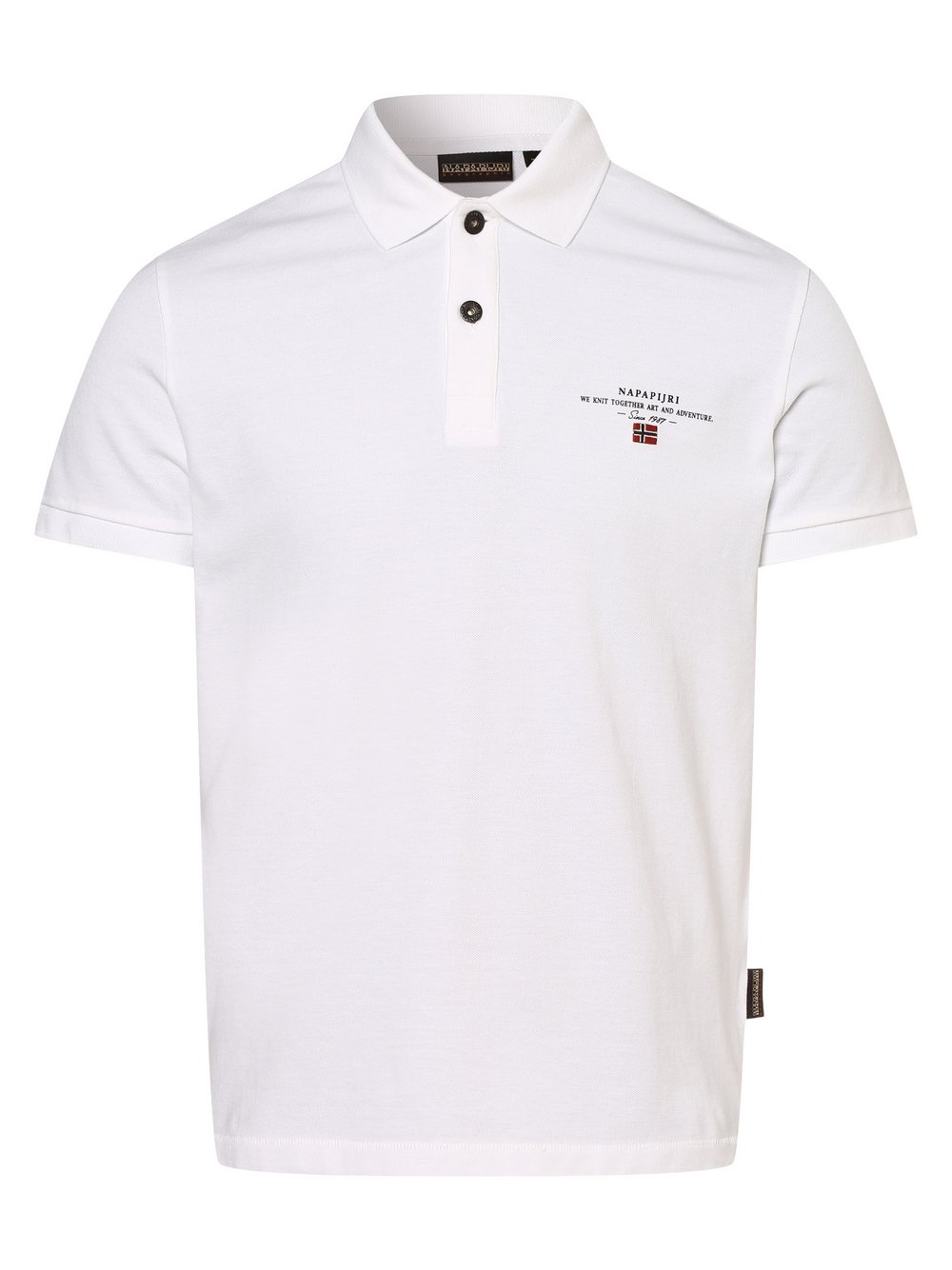 Napapijri - Męska koszulka polo – Elbas, biały