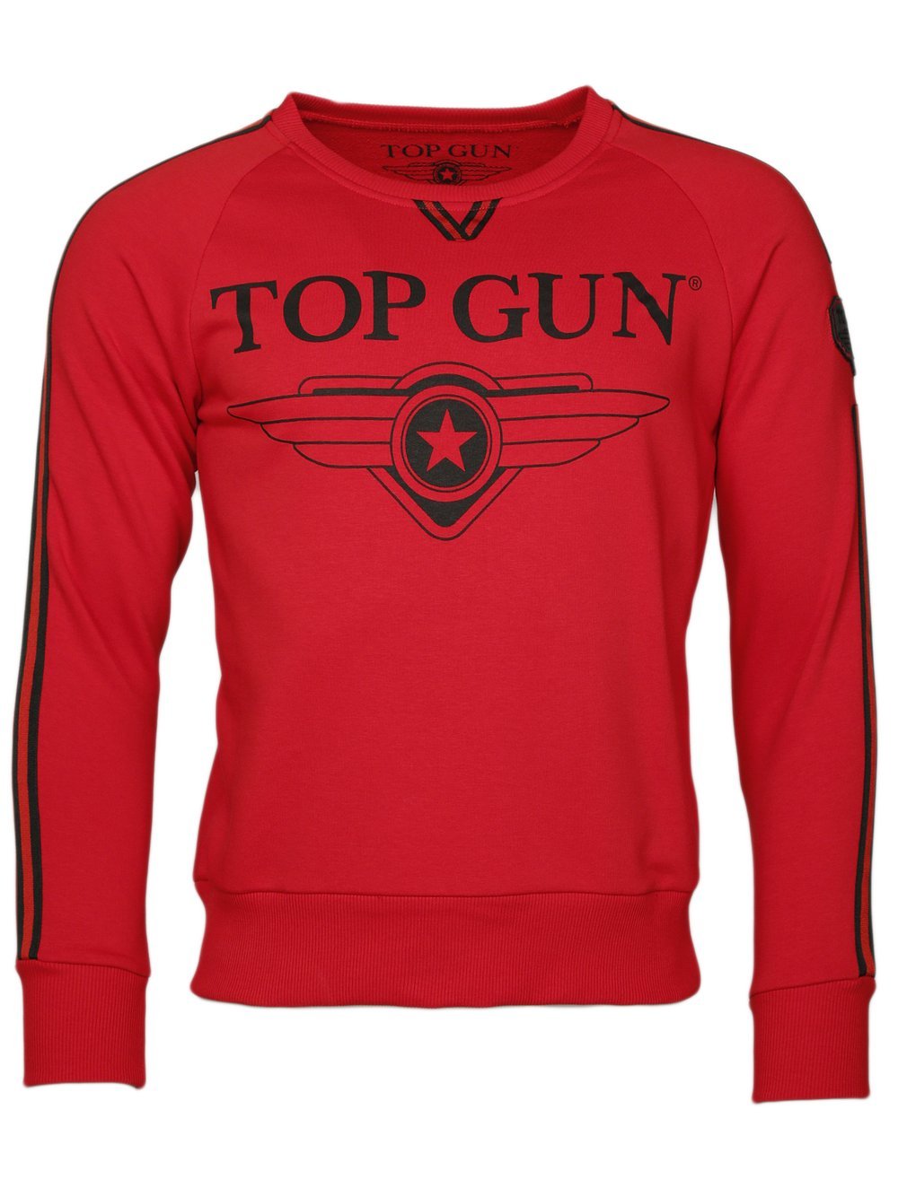 Topgun Sweatshirt Herren Baumwolle rot, XXL