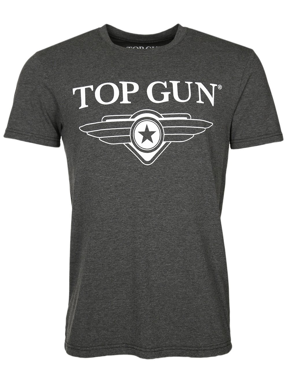 Thumbnail - Topgun T-Shirt Herren Baumwolle grau, XL