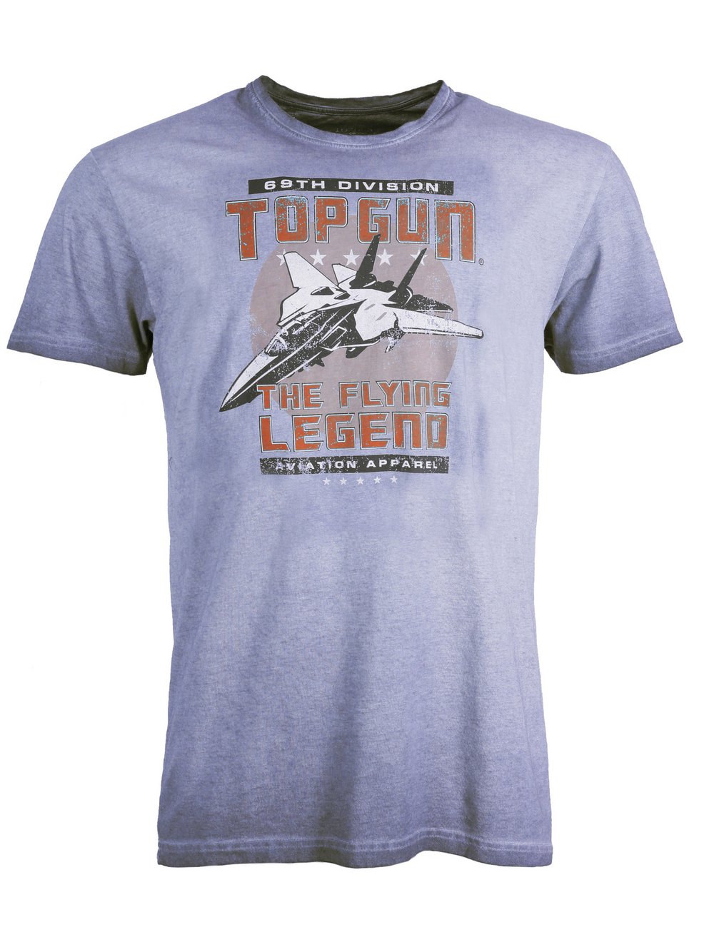 Thumbnail - Topgun T-Shirt Herren Baumwolle blau, S