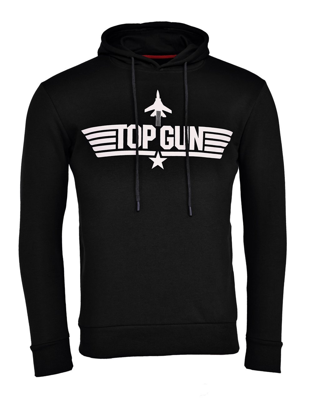 Topgun Kapuzenpulli Herren Baumwolle schwarz, M