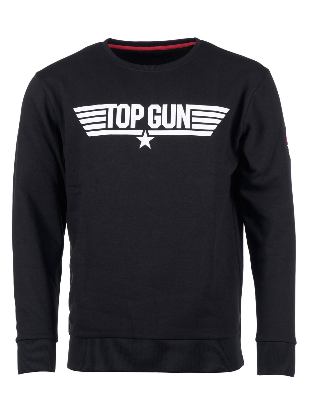 Topgun Sweatshirt Herren Baumwolle schwarz, XXL