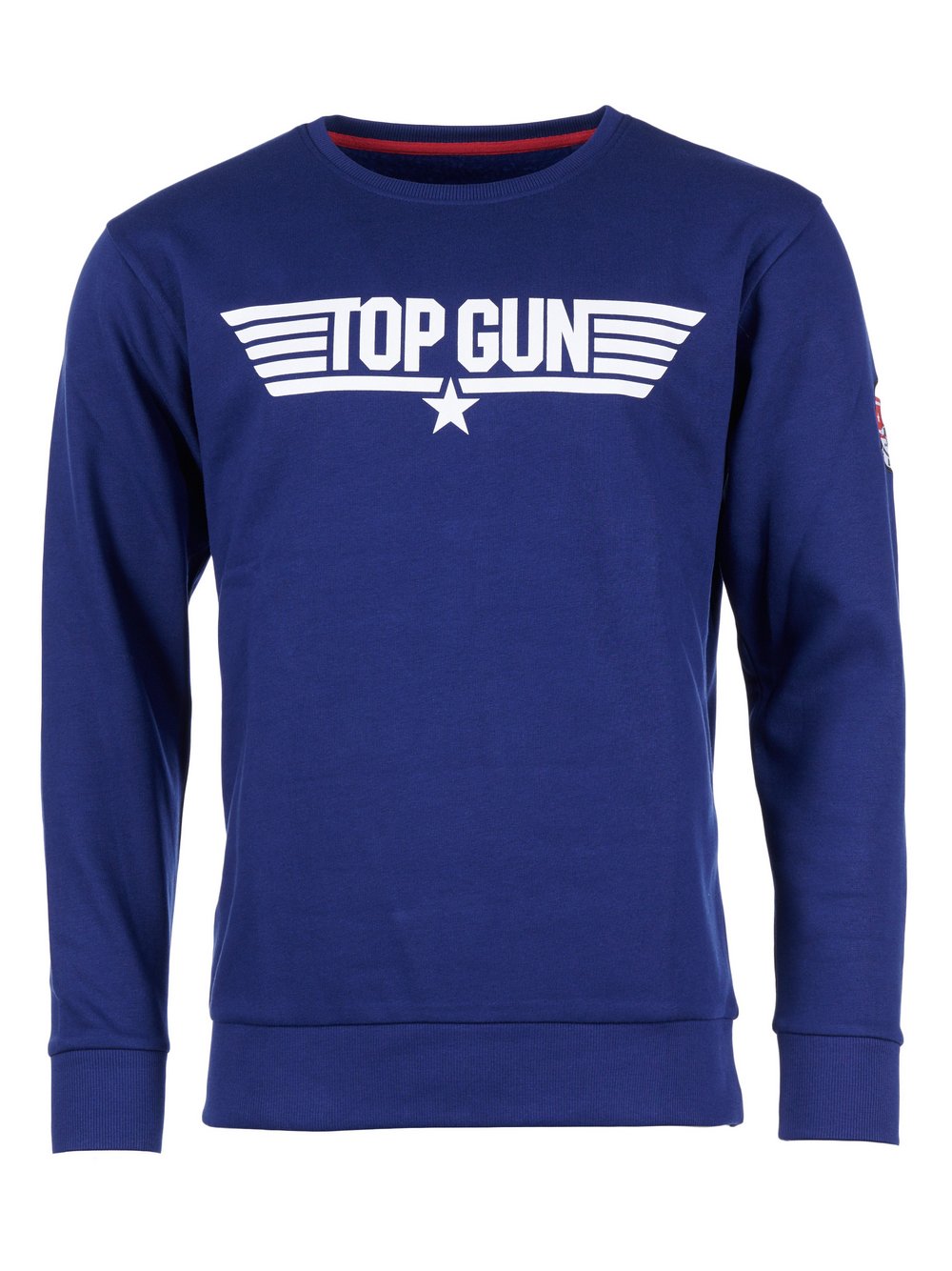 Topgun Sweatshirt Herren Baumwolle blau, S