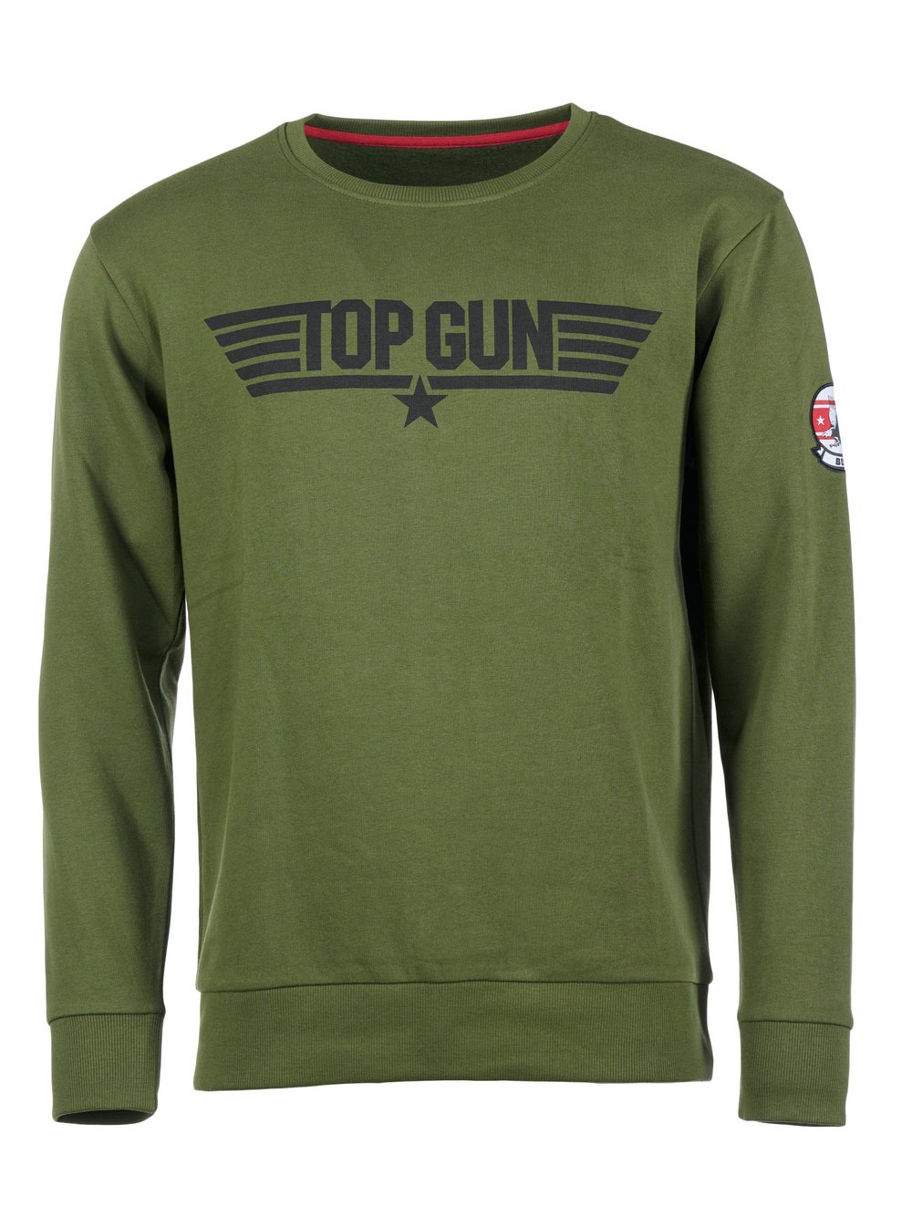 Topgun Sweatshirt Herren Baumwolle grün, XXL