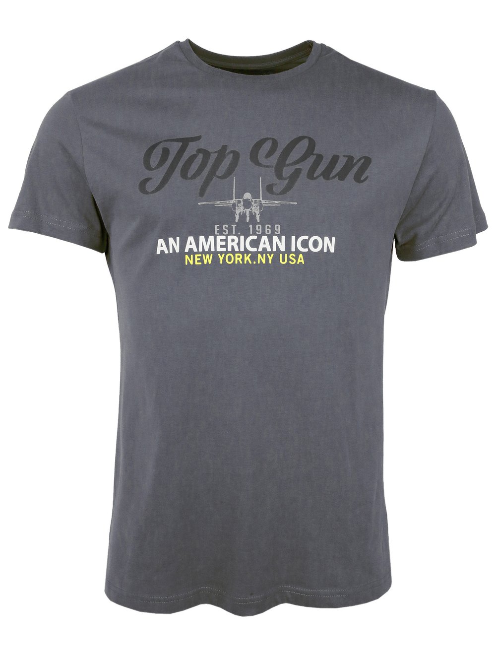 Topgun T-Shirt Herren Baumwolle blau, M