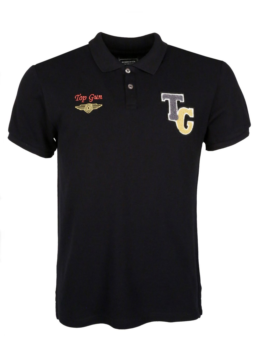 Topgun Poloshirt Herren Baumwolle blau, XXL