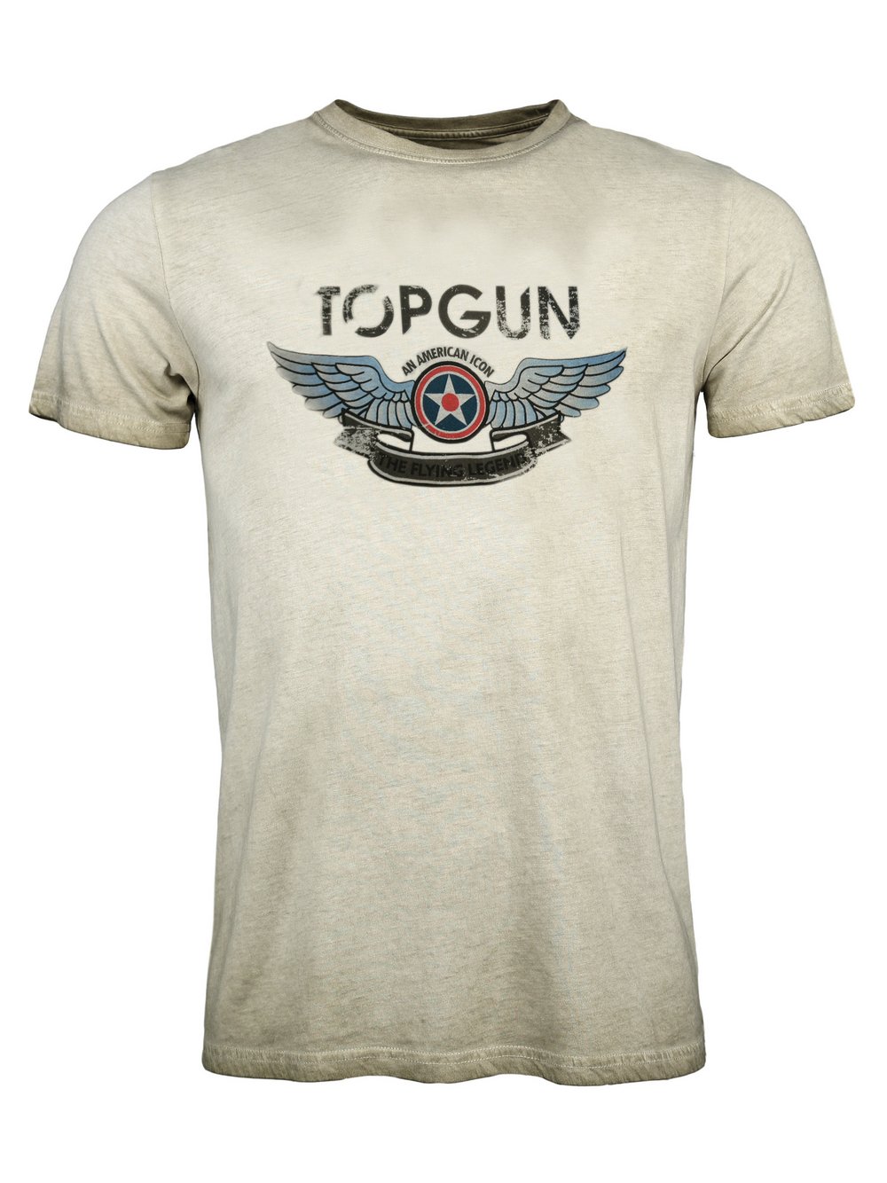 Thumbnail - Topgun T-Shirt Herren Baumwolle grün, M