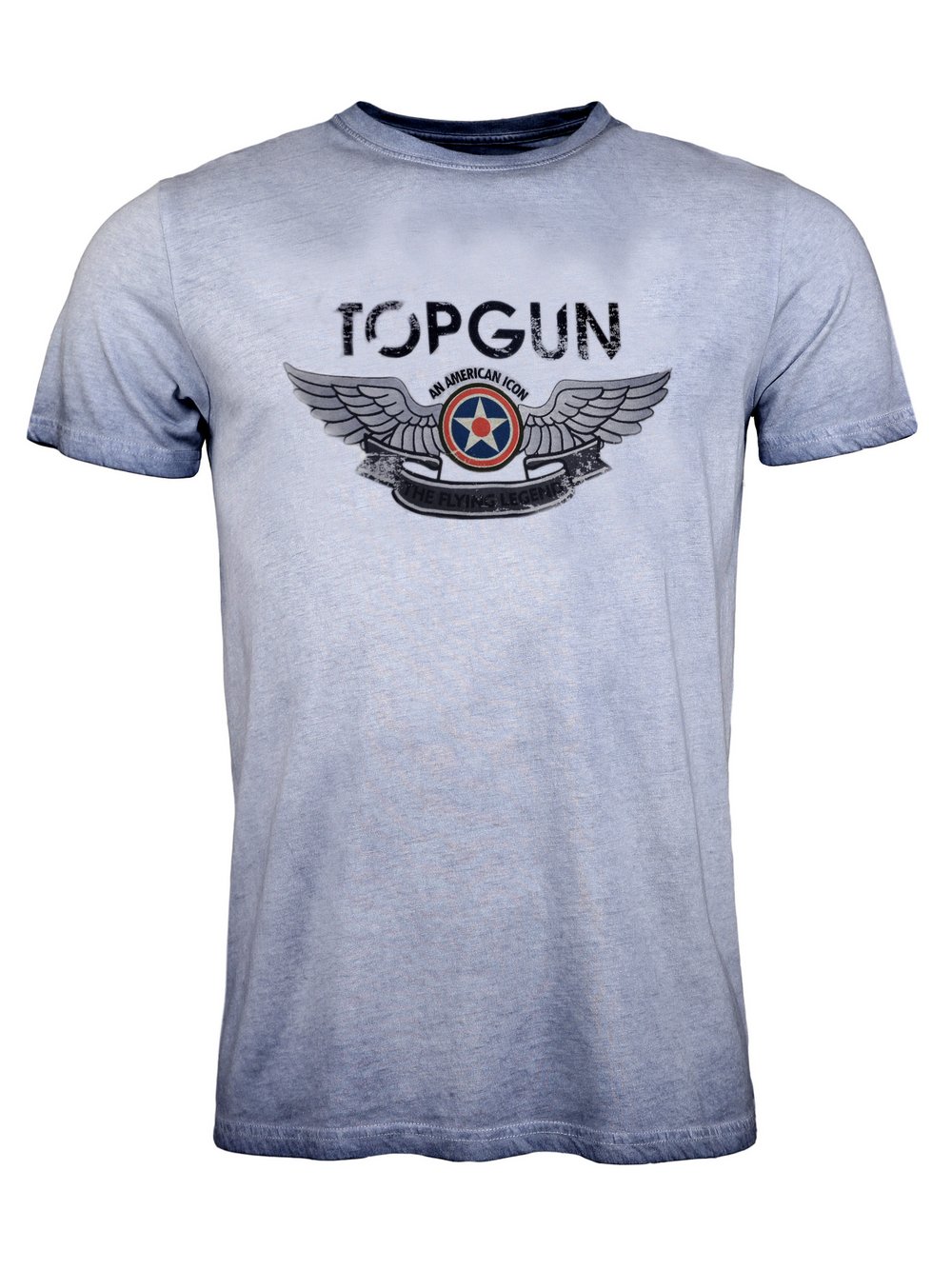 Thumbnail - Topgun T-Shirt Herren Baumwolle blau, XXL