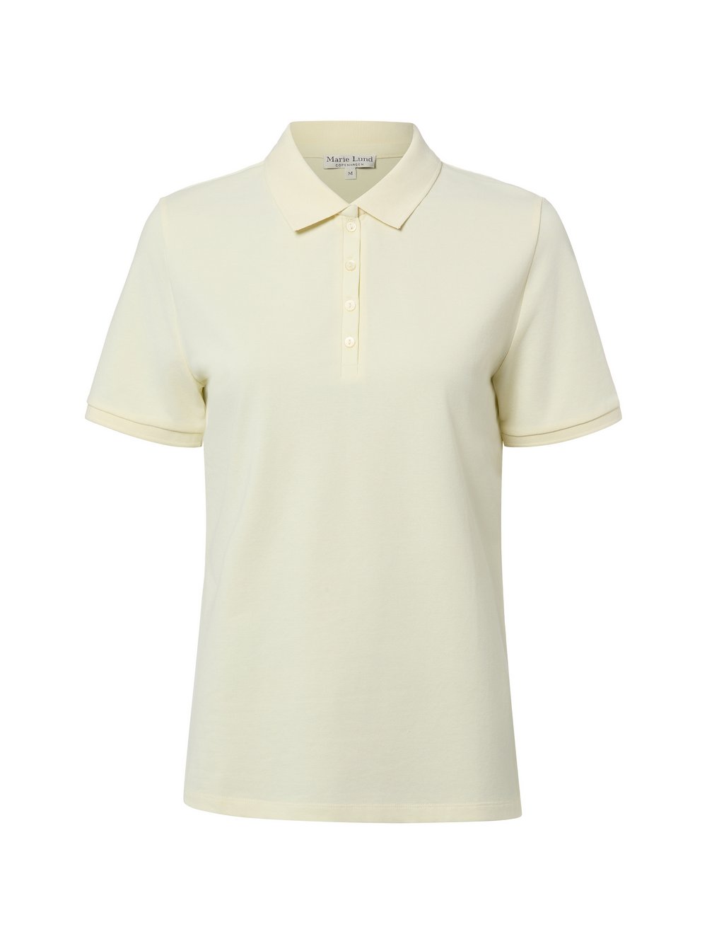 Marie Lund Poloshirt Damen Baumwolle gelb, XXL