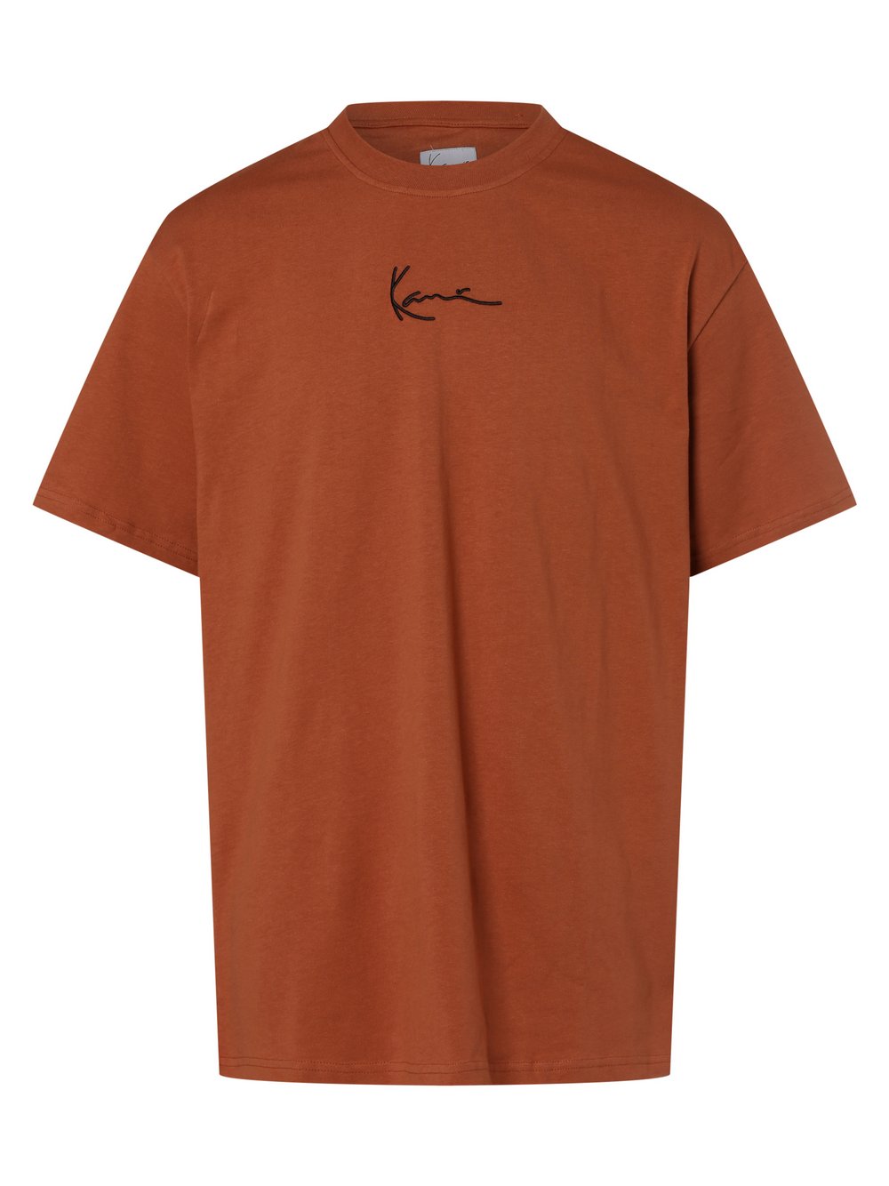 Karl Kani - T-shirt męski, brązowy|czerwony