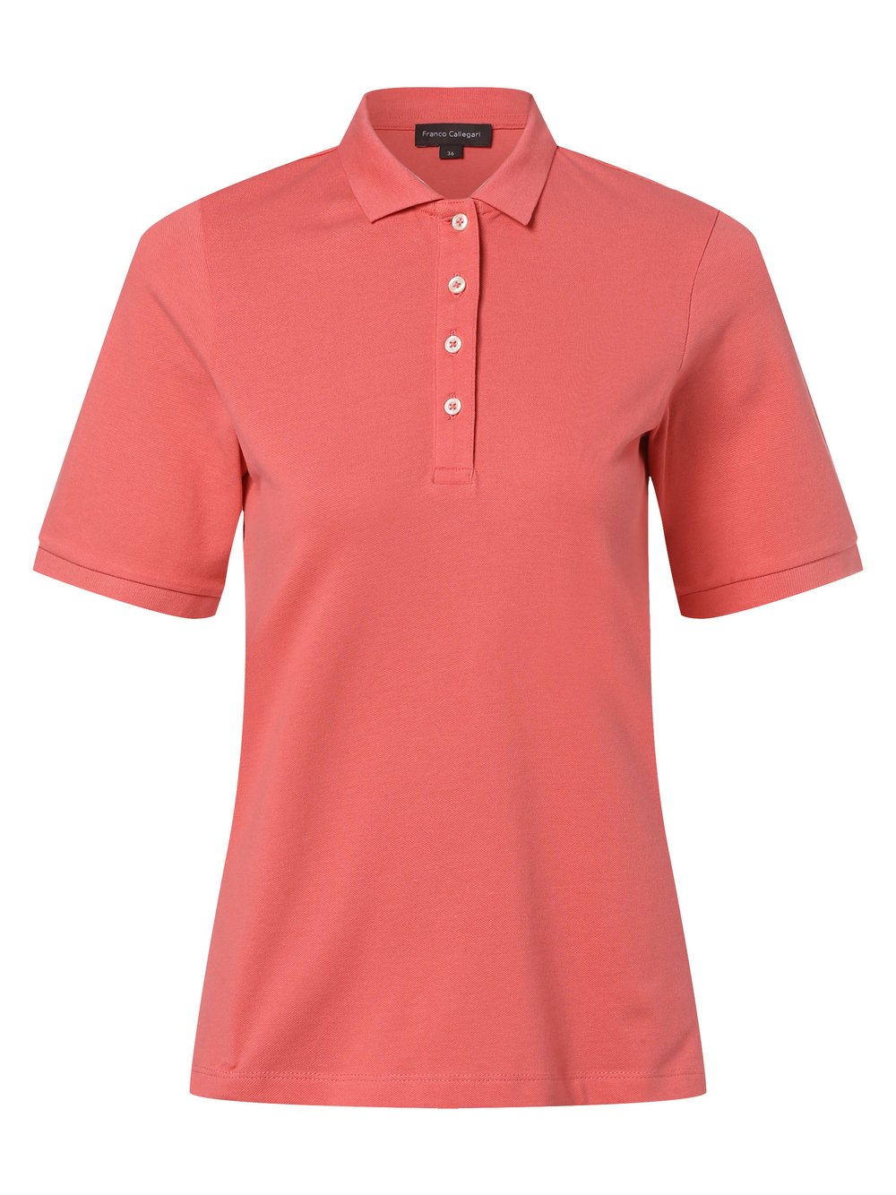Franco Callegari - Damska koszulka polo, pomarańczowy
