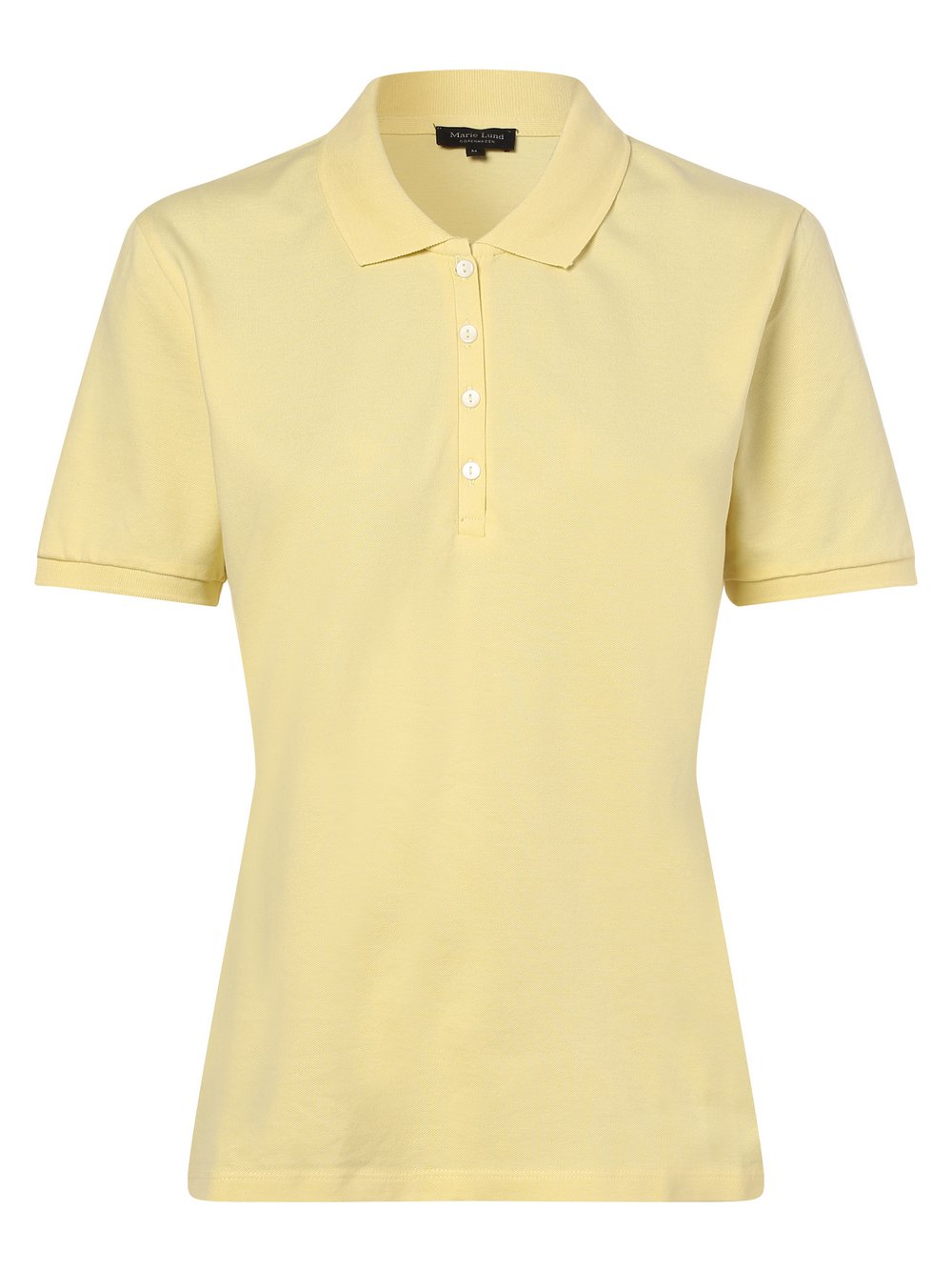 Marie Lund - Damska koszulka polo, żółty