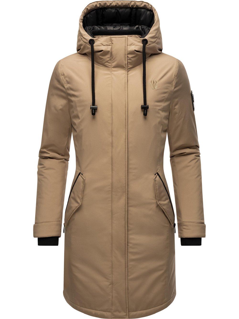 Thumbnail - Navahoo Wintermantel Damen braun, XXL