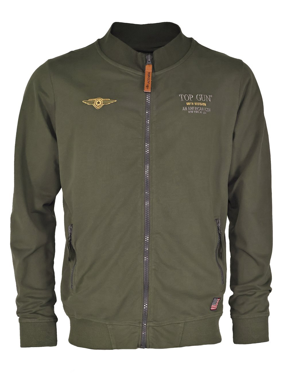 Topgun Jacke Herren Baumwolle grün, XXXL