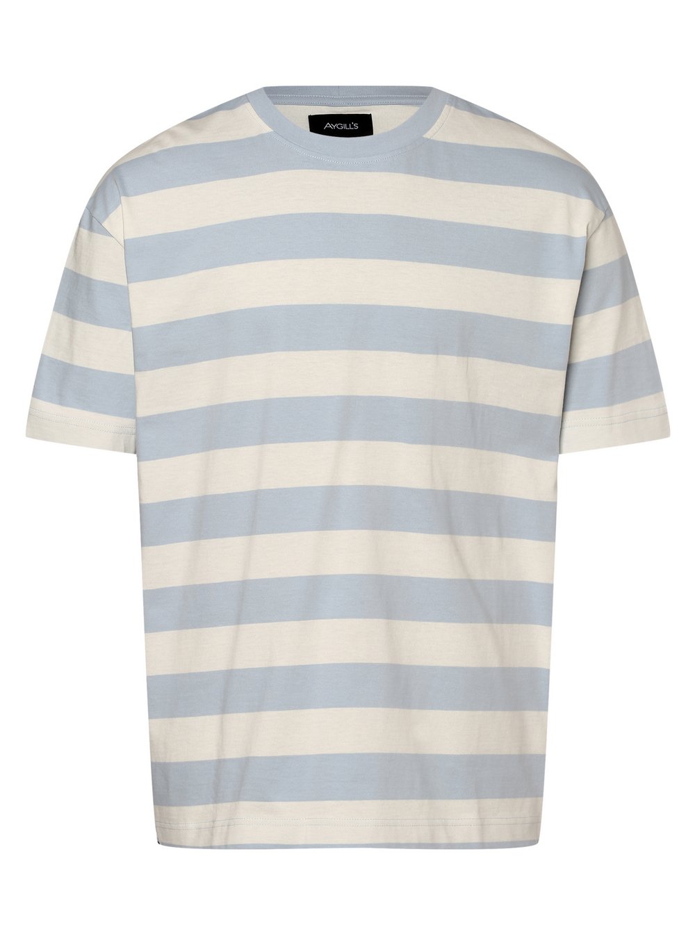 Aygill's - T-shirt męski, niebieski|biały