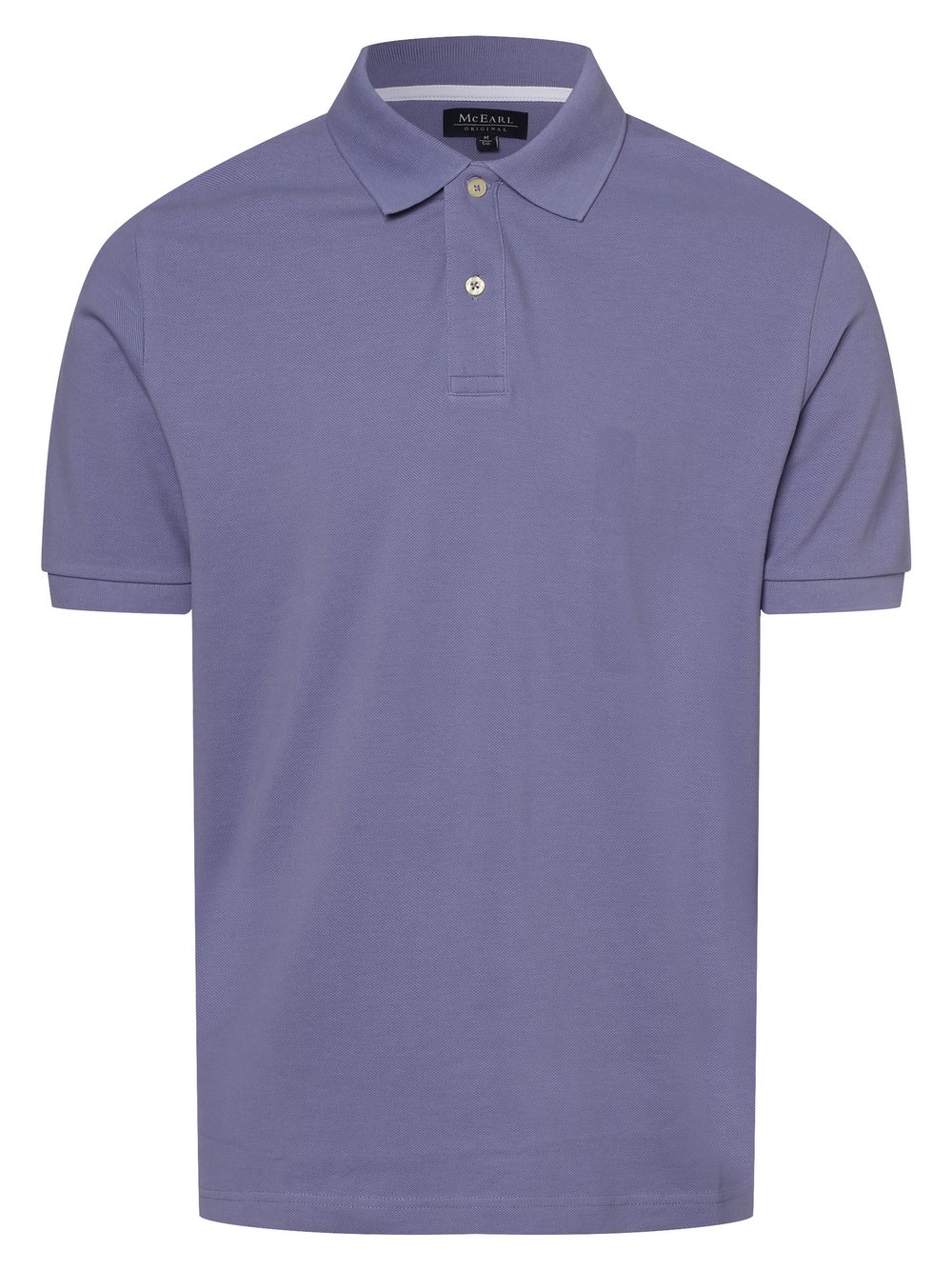 Mc Earl - Męska koszulka polo, lila|niebieski