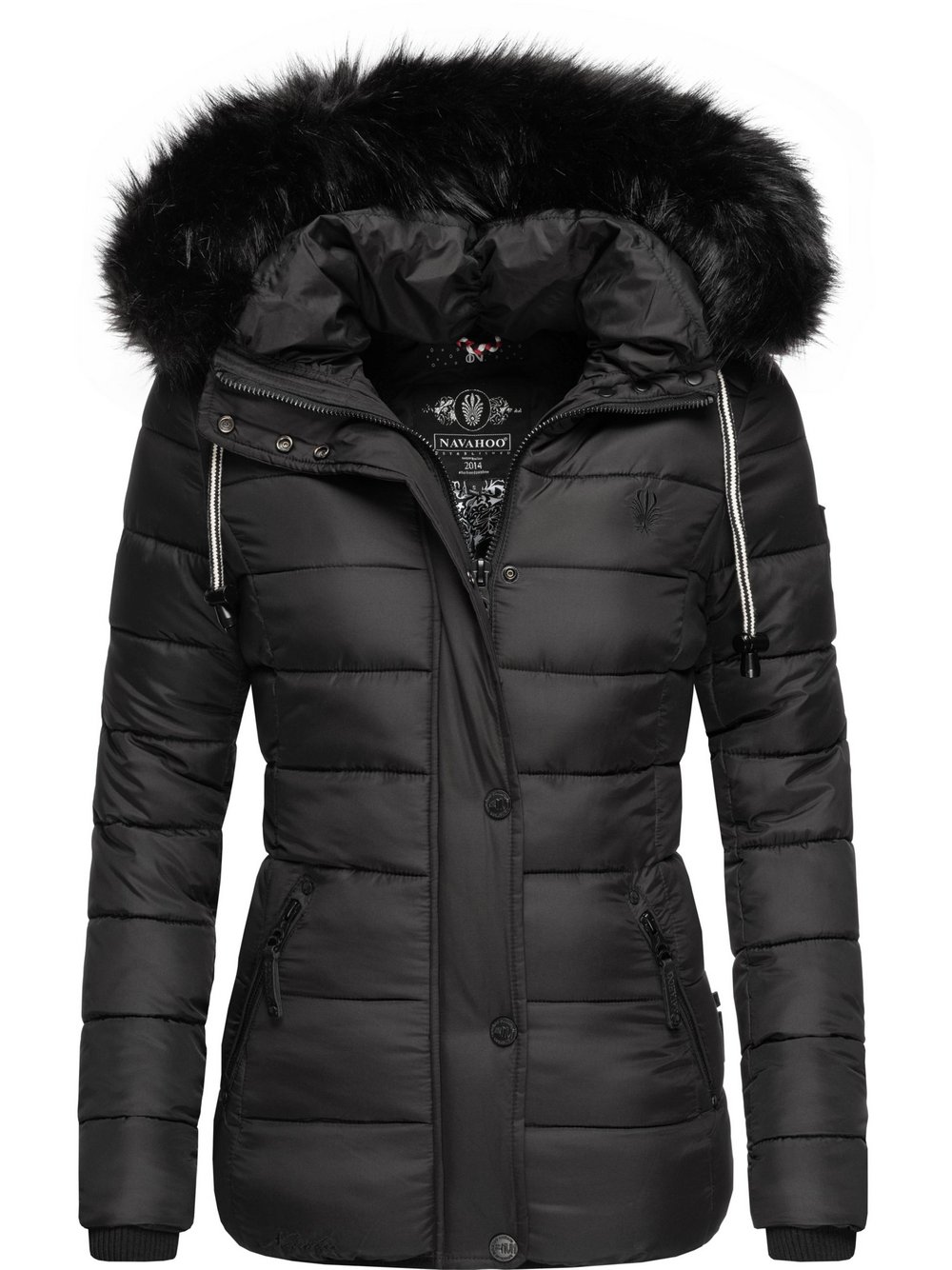 Navahoo Winterjacke Damen schwarz, XS