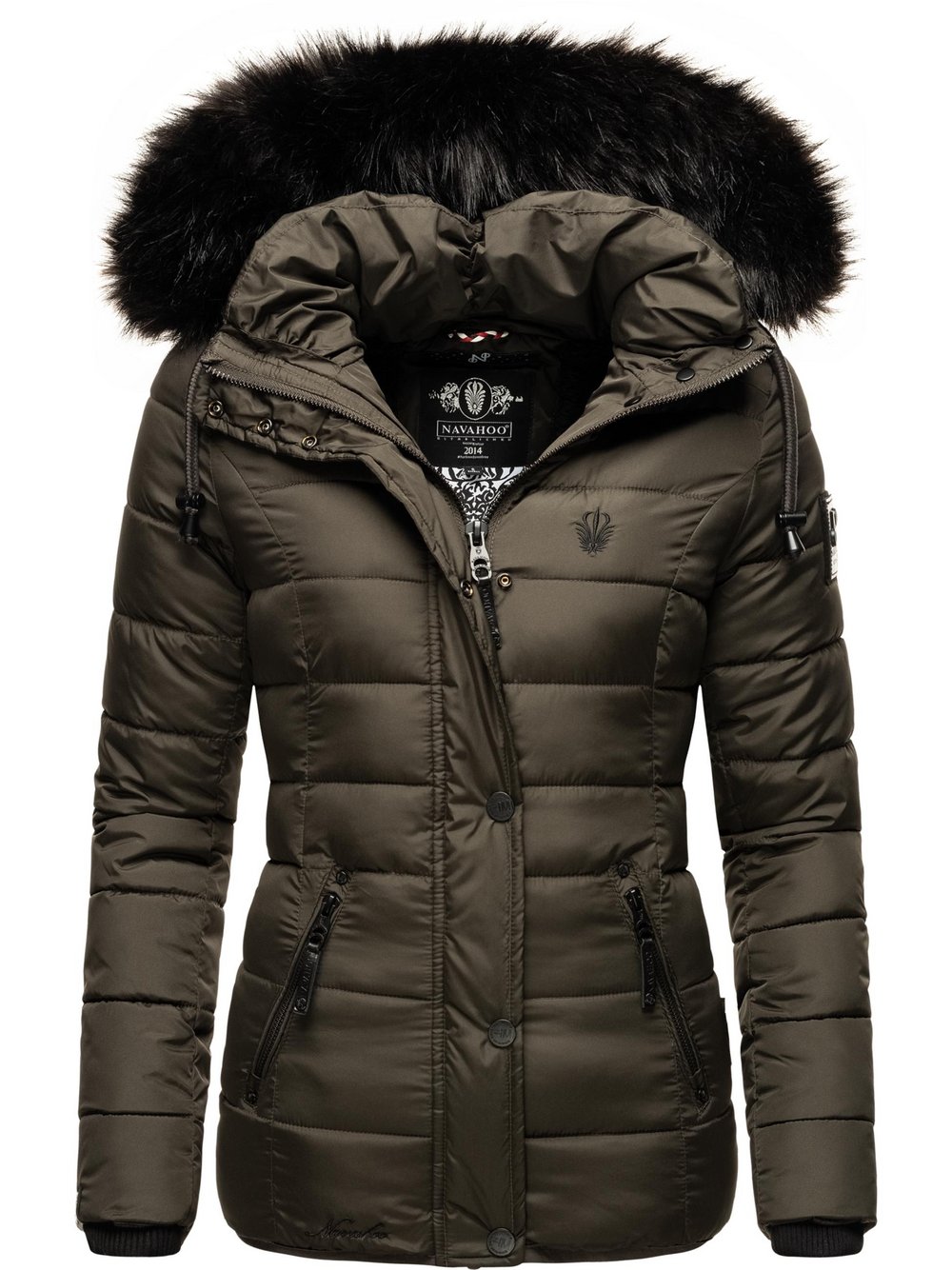 Navahoo Winterjacke Damen schwarz, S