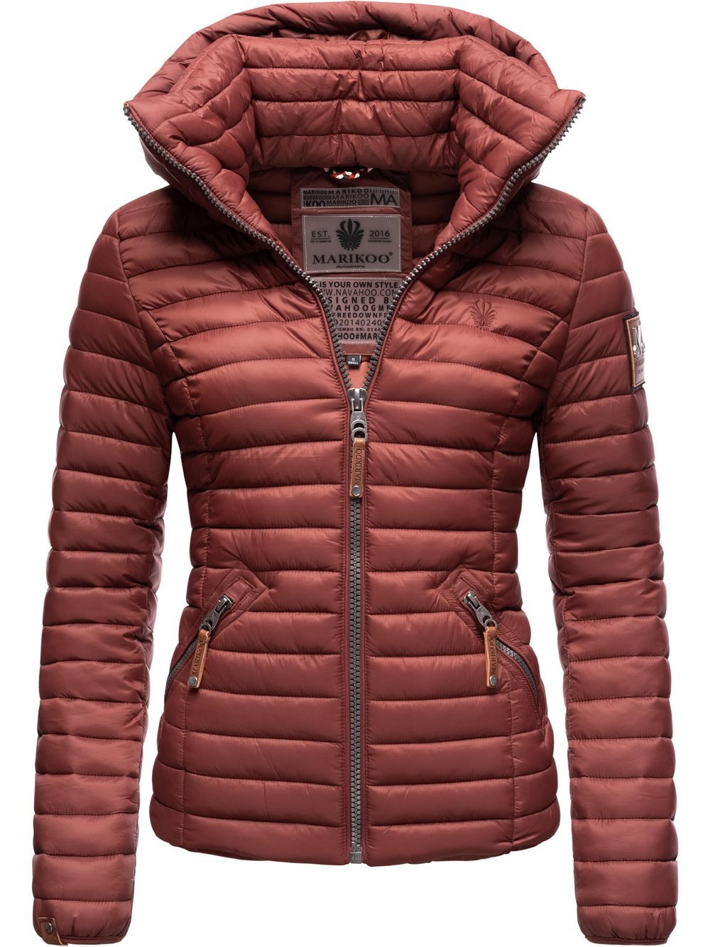 Marikoo Übergangsjacke Damen rot, XS