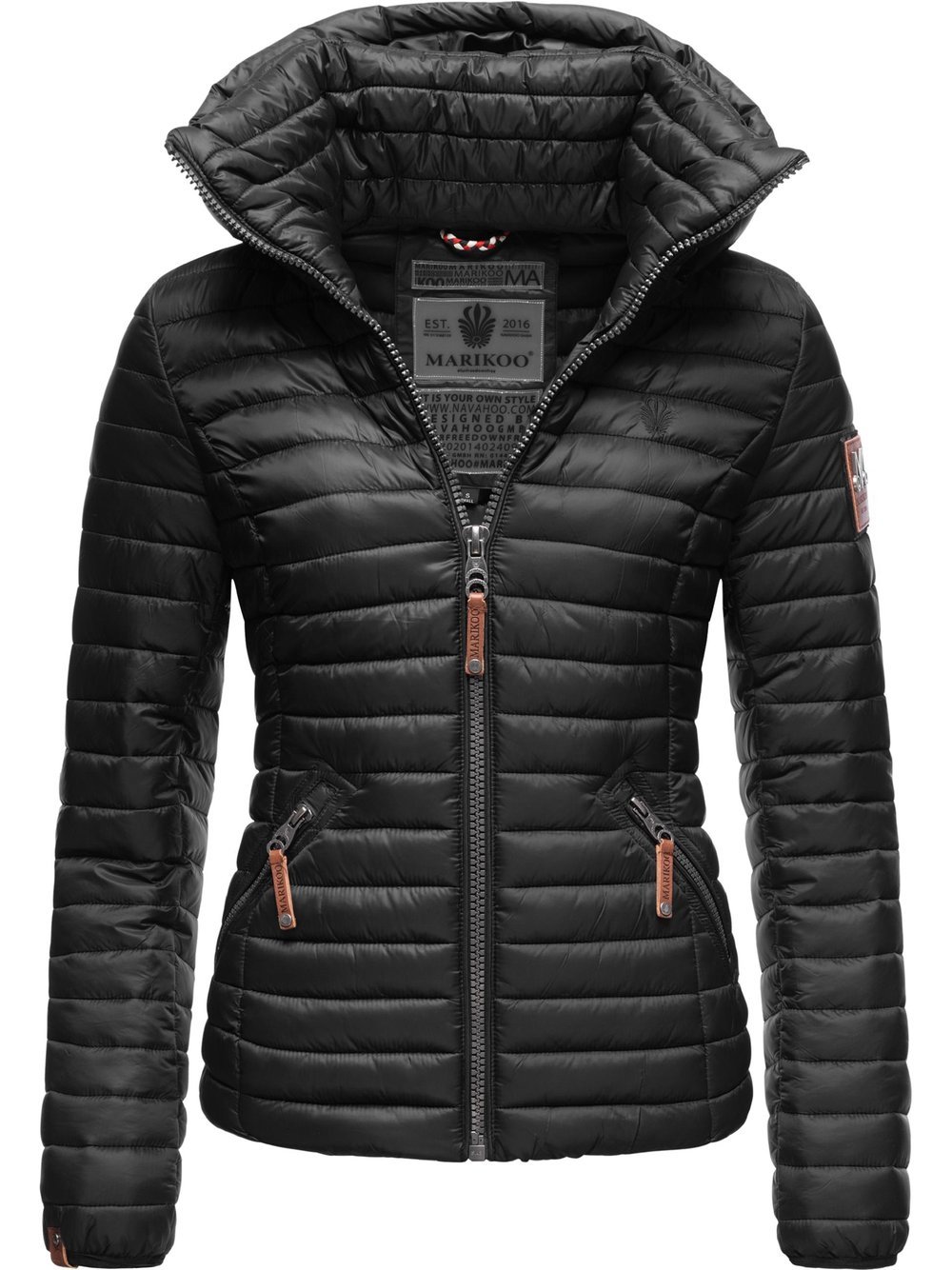 Marikoo Übergangsjacke Damen schwarz, S