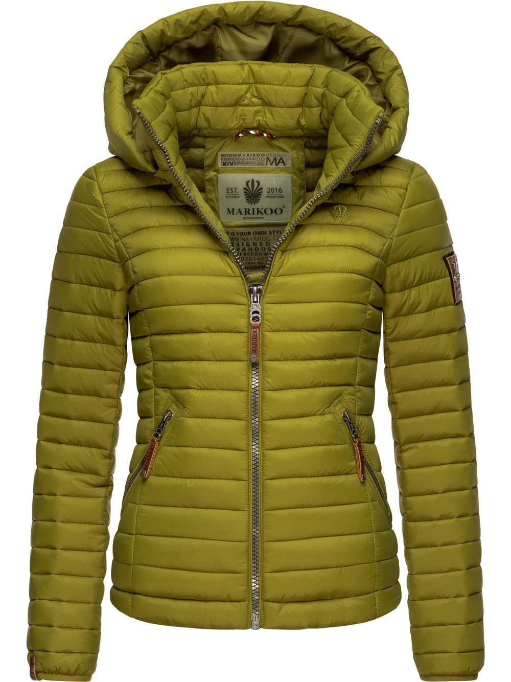 Marikoo Übergangsjacke Damen grün, M