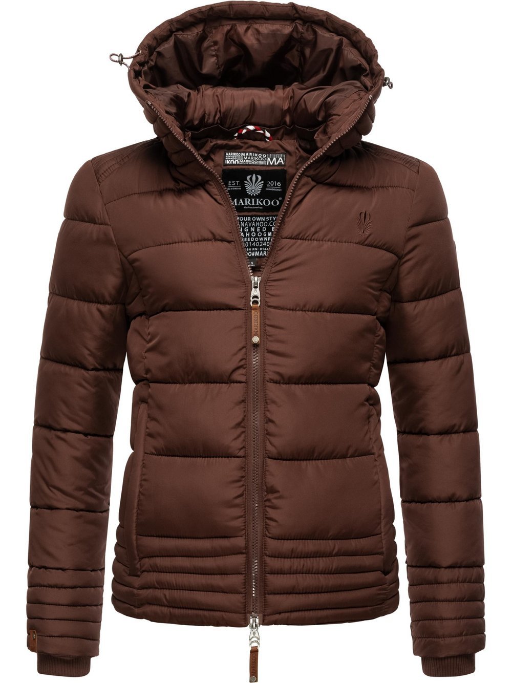 Marikoo Winterjacke Damen braun, M