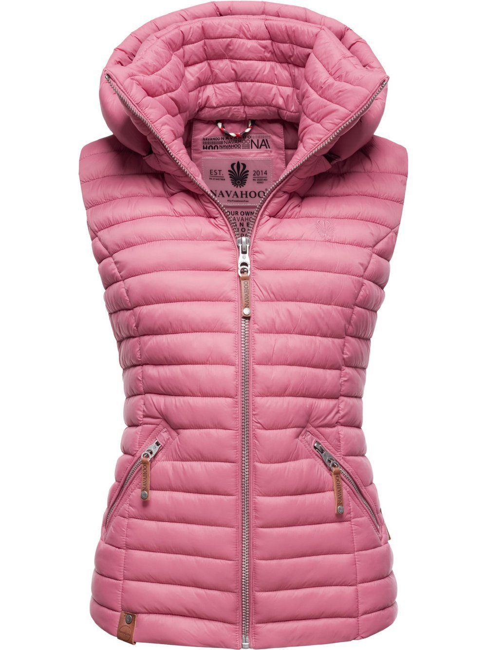 Navahoo Steppweste Damen rosa, XS