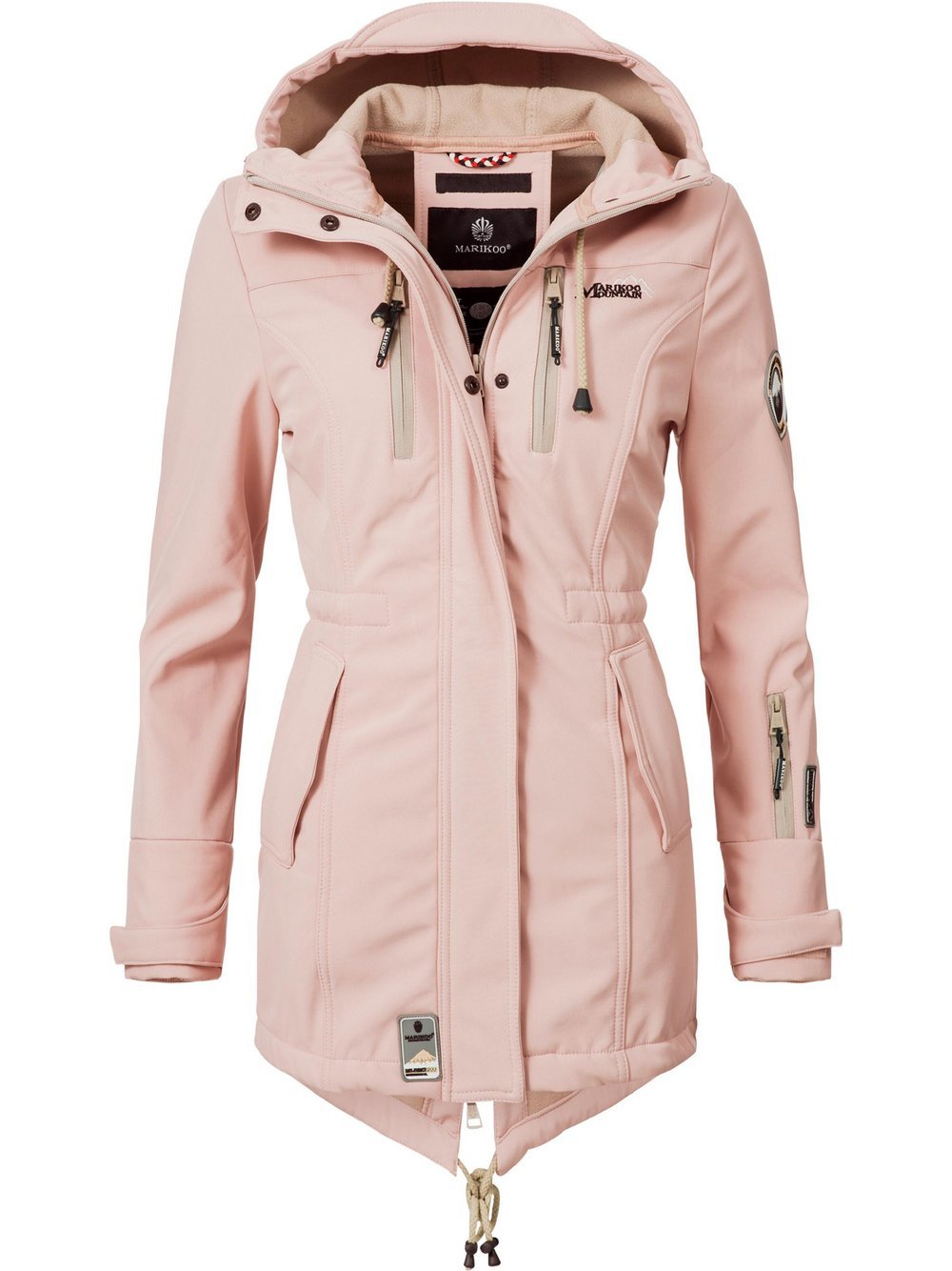 Marikoo Funktionsmantel Damen rosa, L