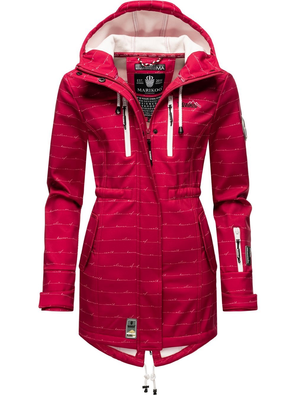 Marikoo Funktionsmantel Damen rosa, S