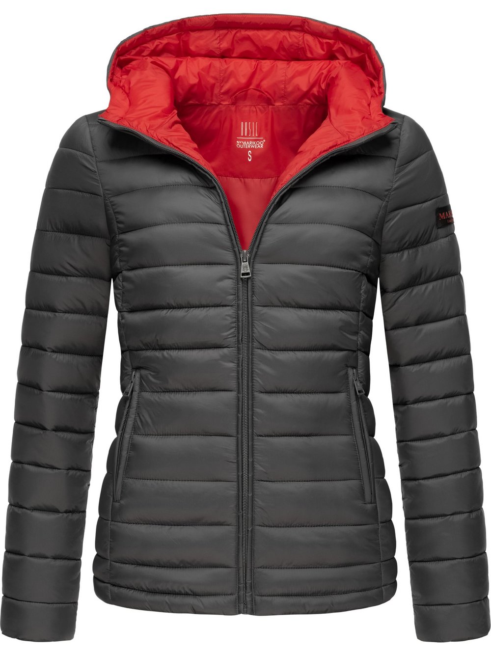 Marikoo Steppjacke Damen grau, XXXL