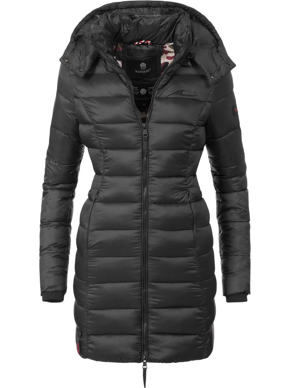 Marikoo Steppmantel Damen schwarz, L