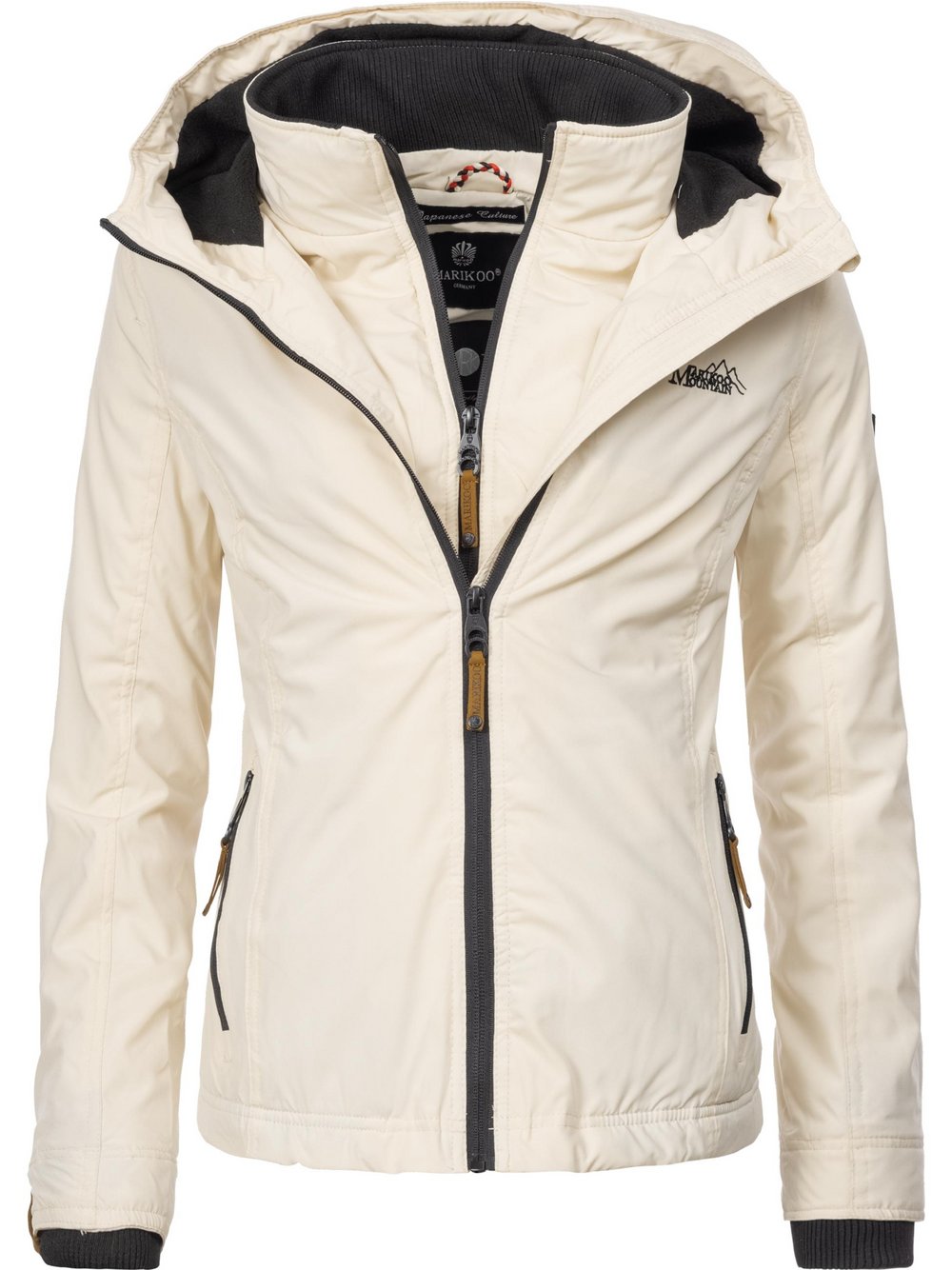 Marikoo Übergangsjacke Damen beige, M