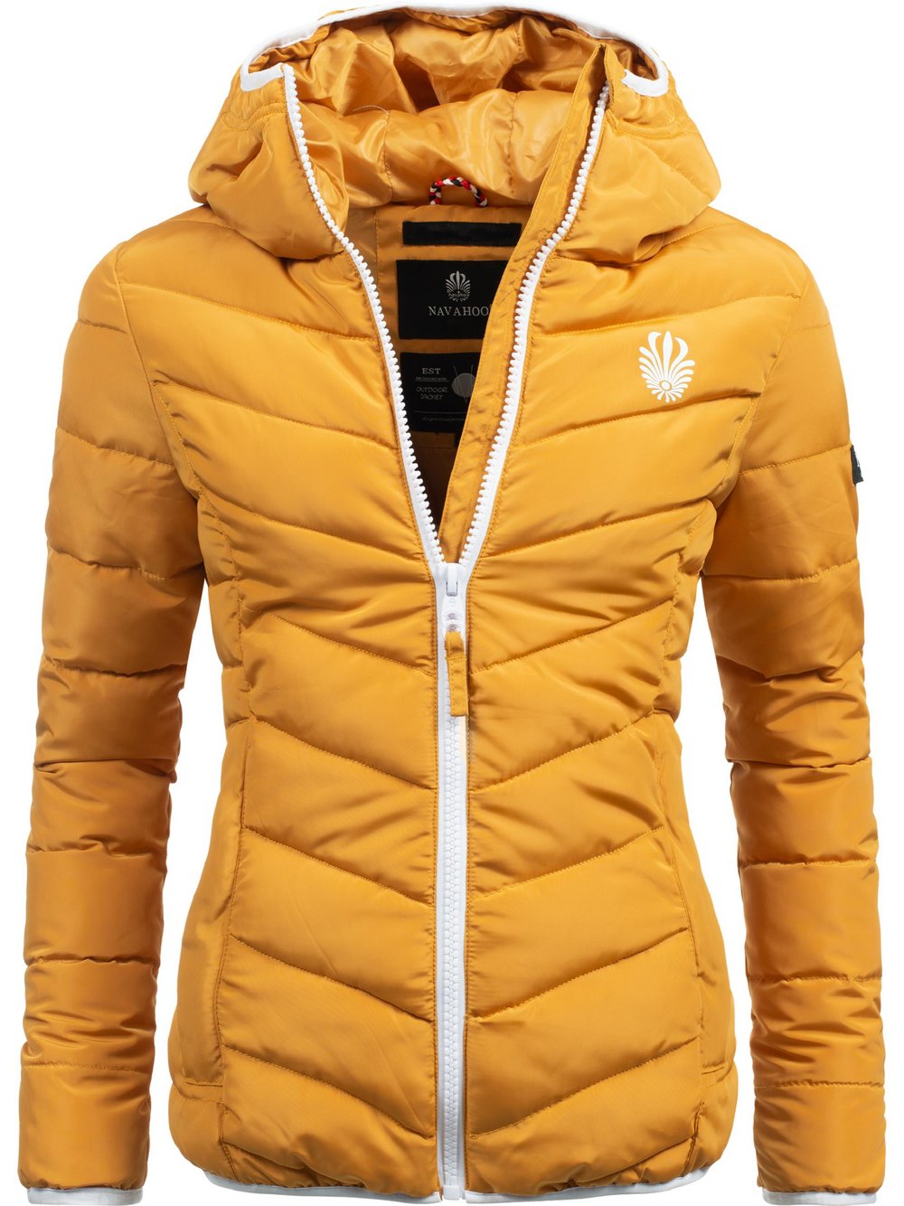 Thumbnail - Navahoo Winterjacke Damen gelb, XXL