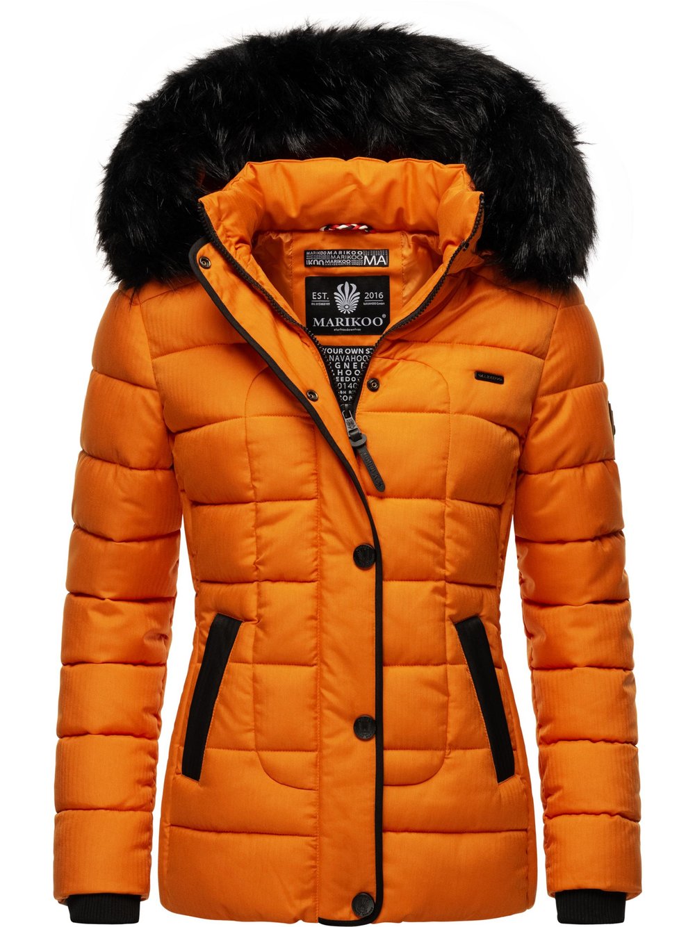 Marikoo Winterjacke Damen orange, S