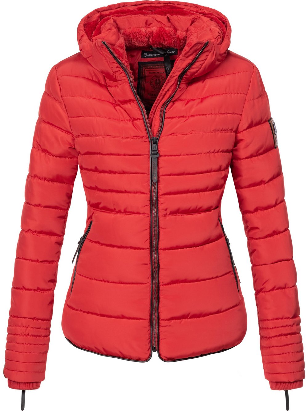 Thumbnail - Marikoo Winterjacke Damen rot, XS