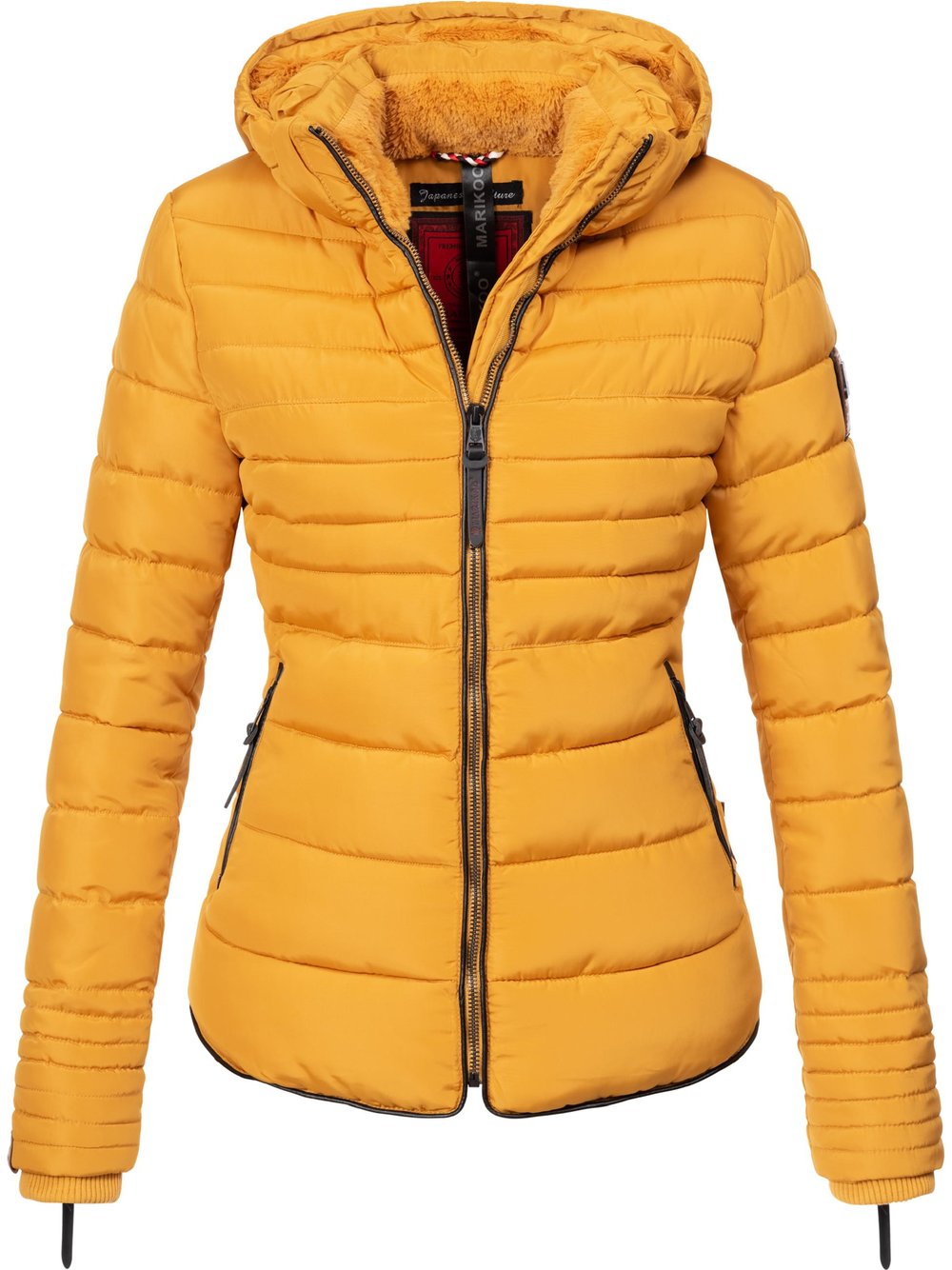 Marikoo Winterjacke Damen gelb, M