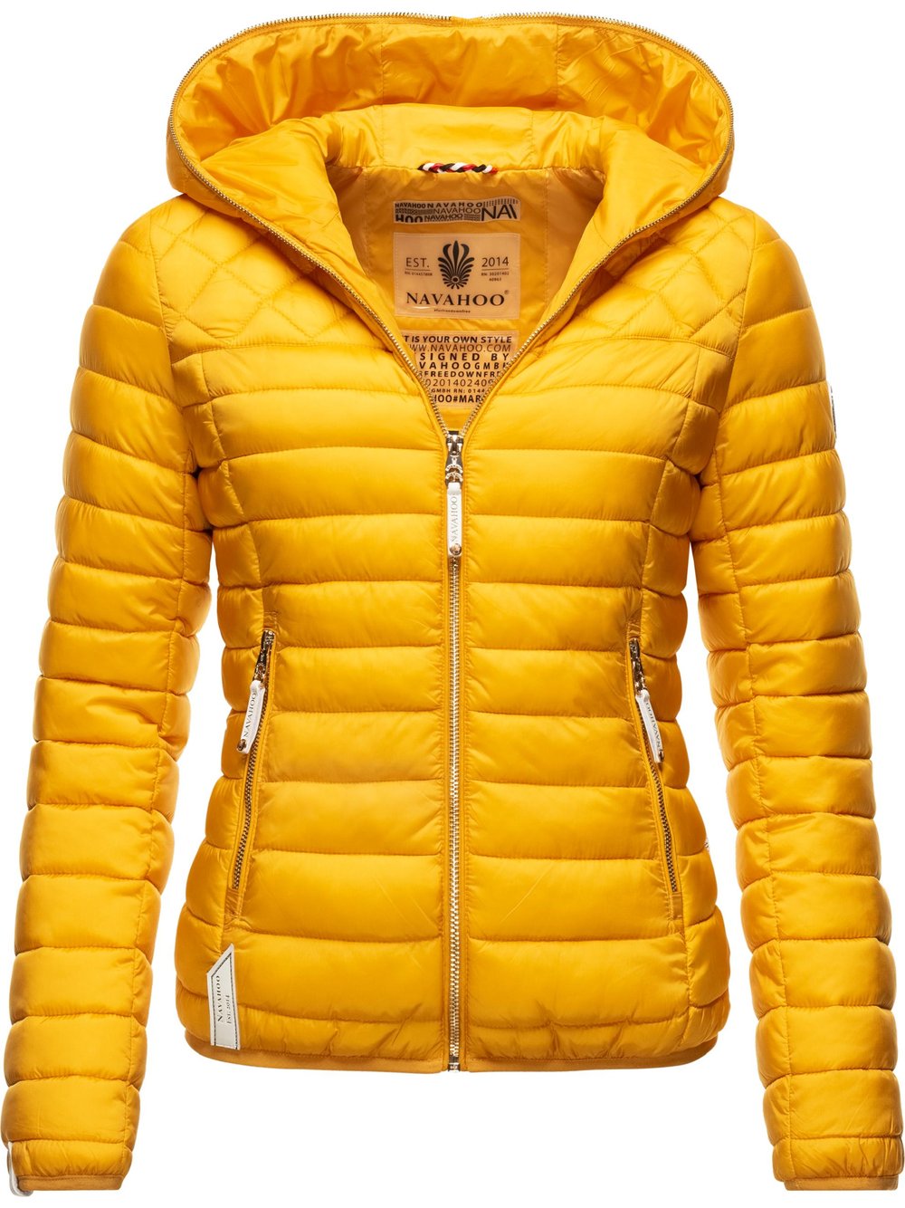 Navahoo Steppjacke Damen gelb, S